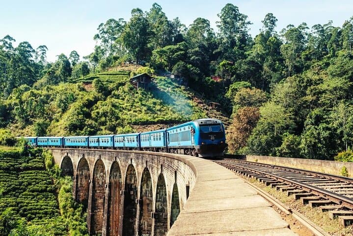 Kandy to Ella Scenic Train: Reserved Seats, Nine Arch Bridge & Tea Country Views