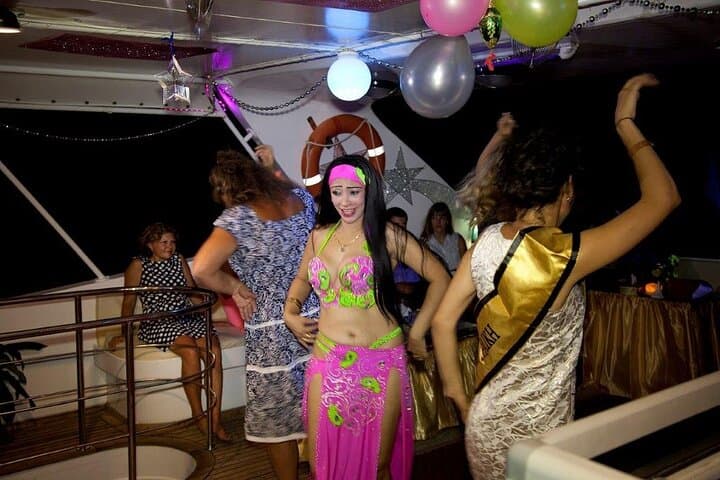 Night Boat Party & Seafood Dinner with Live Band and Belly Dancer in Sharm El Sheikh photo 1