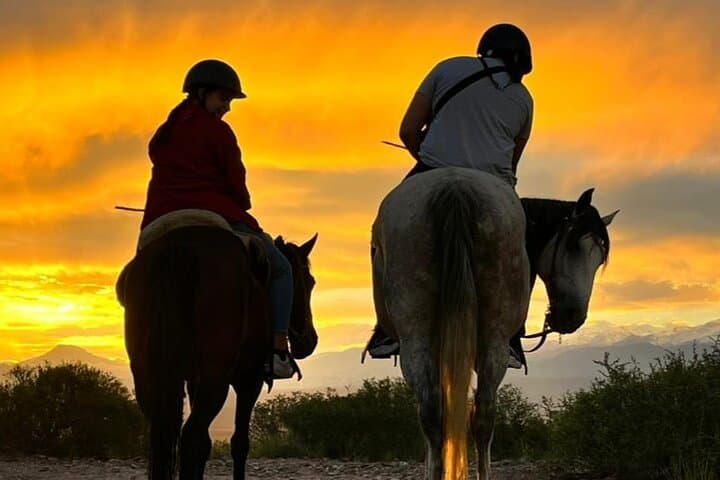 Sunset Horseback Ride & Creole Dinner in Lunlunta — Mendoza Wine Country Experience