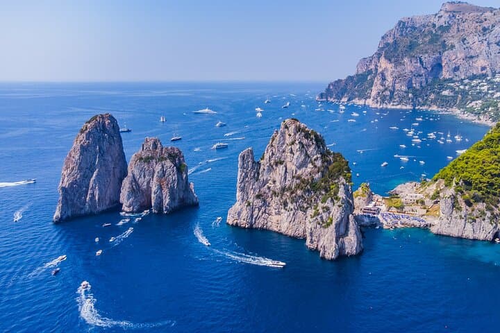Capri Day Tour: Blue Grotto, Anacapri & Piazzetta Highlights