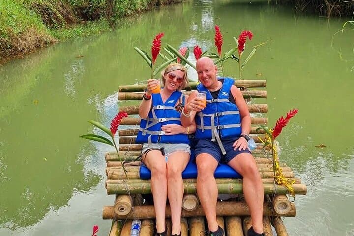 Martha Brae Bamboo Rafting: Private Raft & Herb Garden Tour from Montego Bay