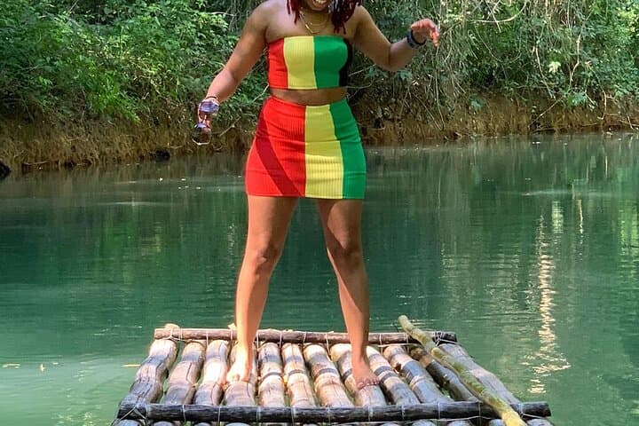 Martha Brae Bamboo Rafting: Private Raft & Herb Garden Tour from Montego Bay photo 4