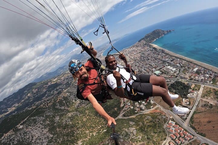 Tandem Paragliding Over Alanya — Ulusky Flights Above Cleopatra Beach photo 6