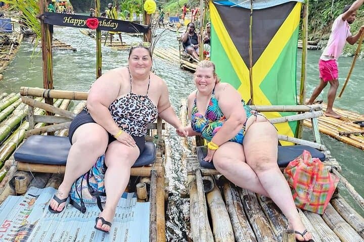 ATV and Bamboo Raft Adventure Near Montego Bay: Cliff Swim & River Rafting photo 4