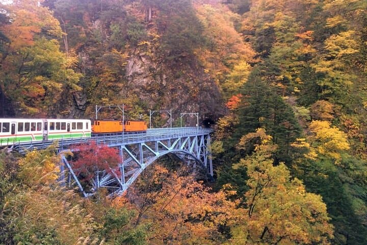 Full-Day Kurobe Gorge & Unazuki Onsen from Kanazawa — Trolley Train, Hot Springs & Scenic Walks