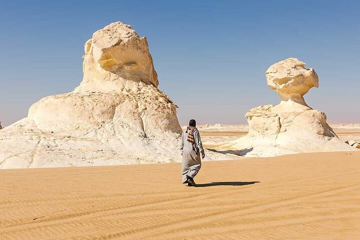 Bahariya Oasis & White Desert Overnight Tour from Cairo — Black and White Desert Jeep Adventure photo 5