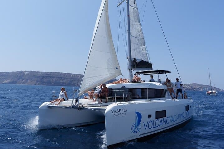 Santorini Caldera Cruise: Swim Stops, Hot Springs & BBQ on a 5‑Hour Sail photo 5