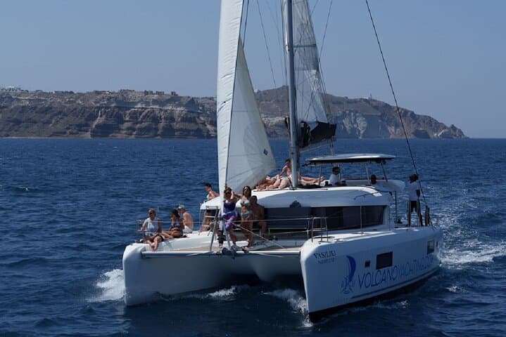 Santorini Caldera Cruise: Swim Stops, Hot Springs & BBQ on a 5‑Hour Sail photo 6