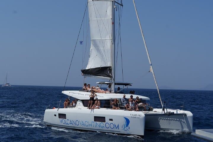 Santorini Caldera Cruise: Swim Stops, Hot Springs & BBQ on a 5‑Hour Sail photo 2