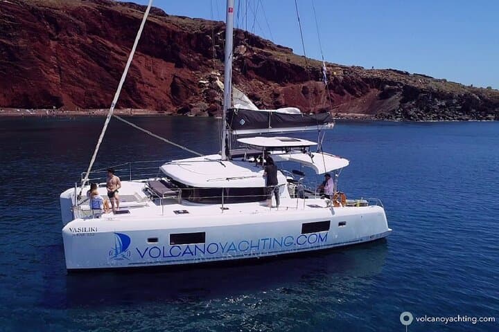 Santorini Caldera Sunset Cruise: Swim Stops, Hot Springs & BBQ on the Water photo 4