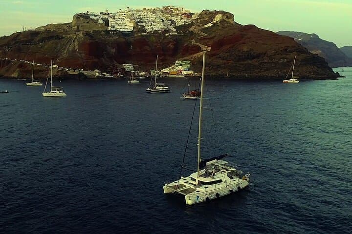 Private Luxury Caldera Cruise in Santorini with BBQ and Open Bar photo 5