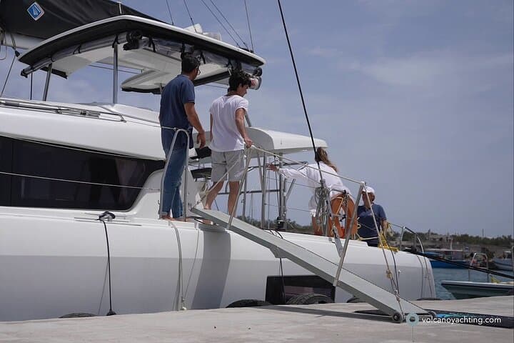 Private Luxury Caldera Cruise in Santorini with BBQ and Open Bar photo 3