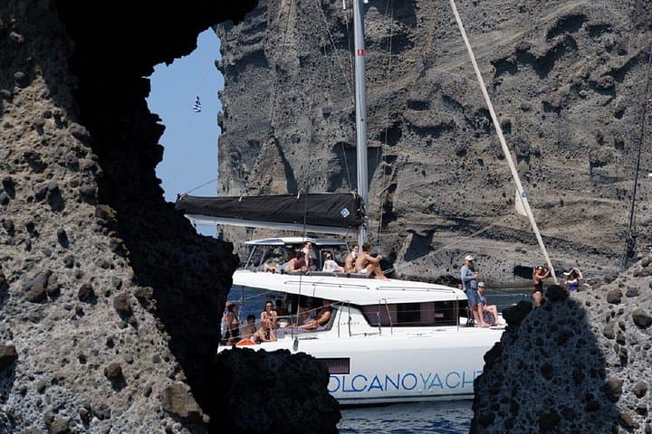 Santorini Morning Caldera Cruise with BBQ, Hot Springs & Snorkel photo 4