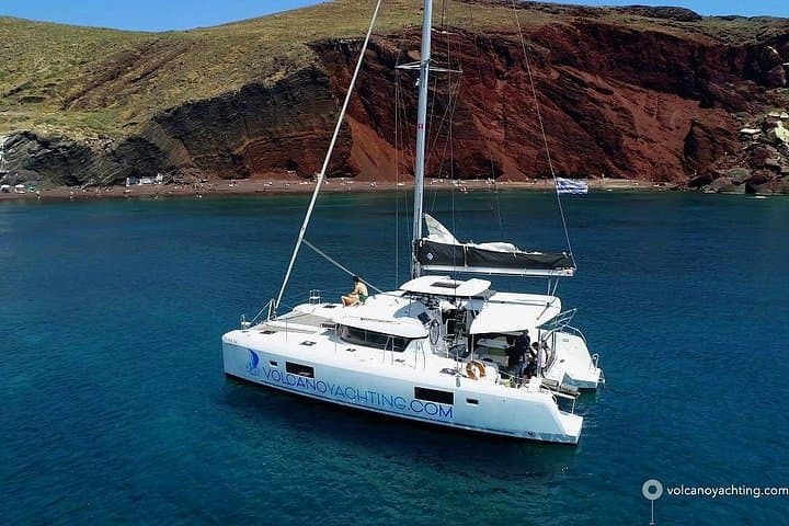 Santorini Morning Caldera Cruise with BBQ, Hot Springs & Snorkel photo 2
