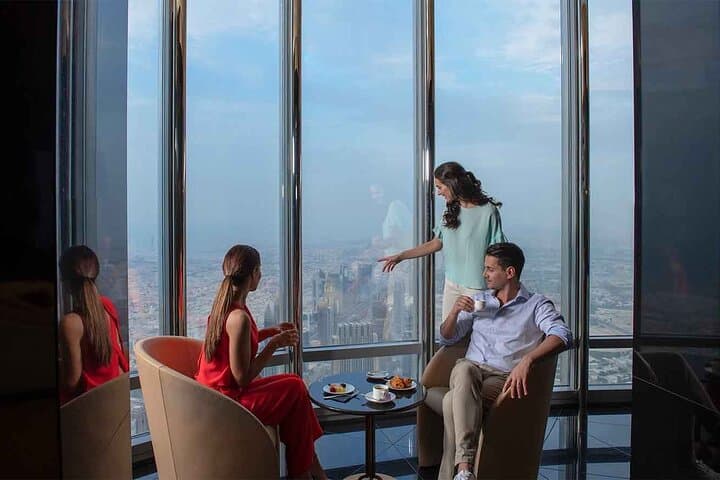 Sky-High Lounge Experience at Burj Khalifa Levels 152–154 with Dining Choices photo 3