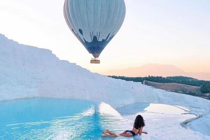 Pamukkale Hot Air Balloon Ride From Kemer — Dawn Flight Over Travertine Terraces photo 3