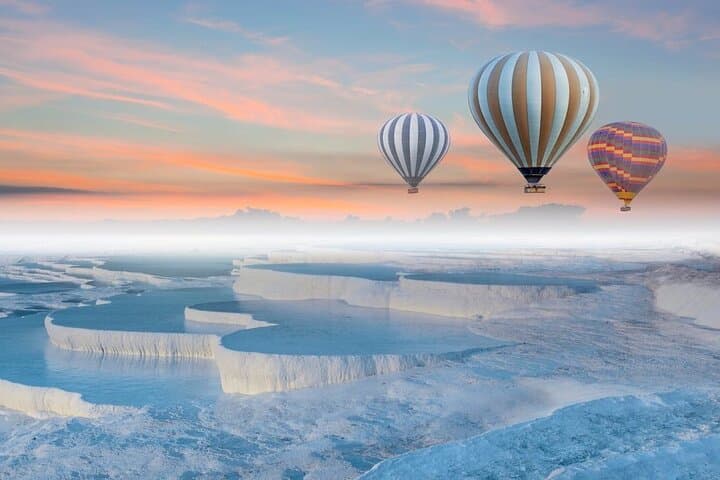 Pamukkale Hot Air Balloon Ride From Kemer — Dawn Flight Over Travertine Terraces photo 4