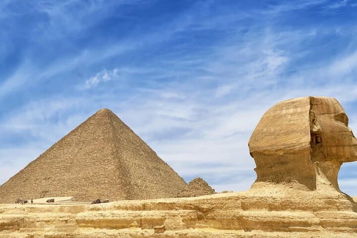 Half-Day Giza Pyramids & Sphinx Tour with Lunch at 9 Pyramids photo 3