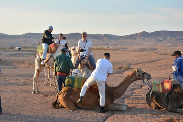 Agafay Desert Sunset Camel Ride and Moroccan Dinner Show from Marrakech photo 6