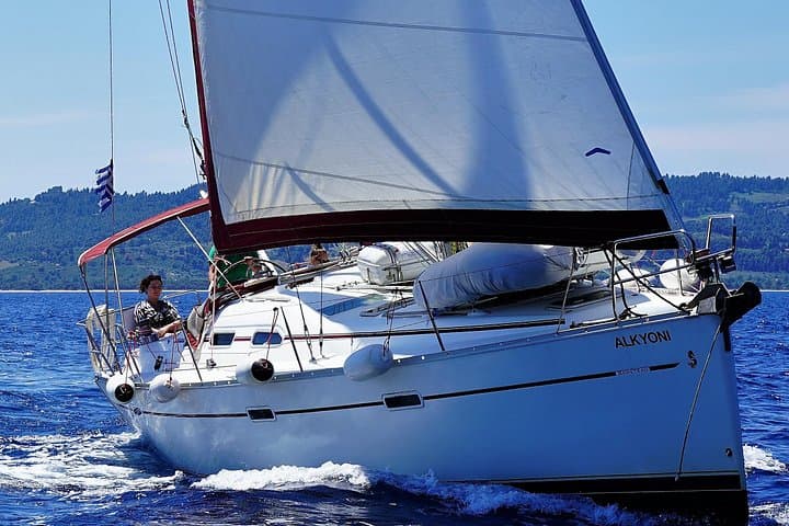 Sail Halkidiki: Private Day Sailboat to Spalathronisia, Kelyfos & Blue Lagoons photo 2