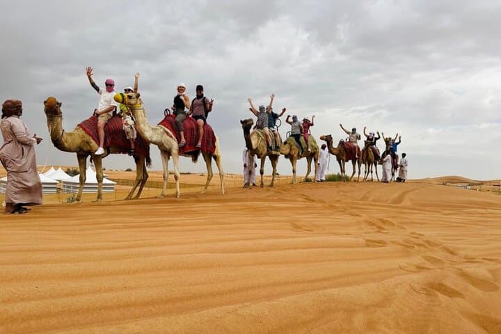 Evening Desert Safari Dubai: Dune Bashing, Camel Ride & BBQ Under the Stars photo 2