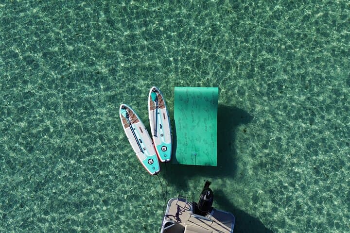 Private Crab Island Charter Destin — Pontoon, Paddleboards & 18ft Lily Pad photo 4