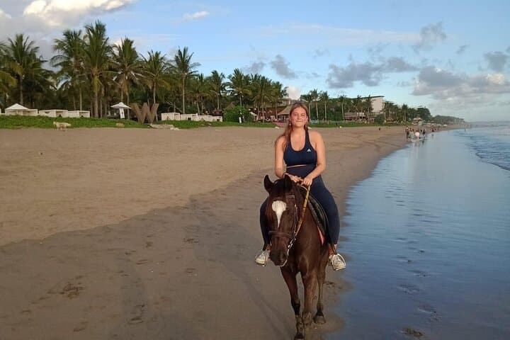Sunset Horse Ride on Seminyak's Double Six Beach — 1-Hour Bali Experience photo 6