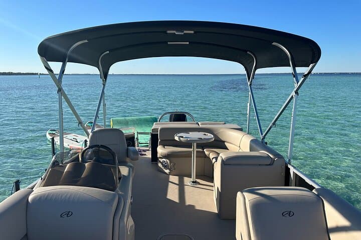 Private Crab Island Charter Destin — Pontoon, Paddleboards & 18ft Lily Pad photo 6