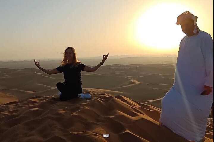 Sunrise Desert Safari Dubai: Red Dunes 4x4, Sandboarding & Camels photo 1