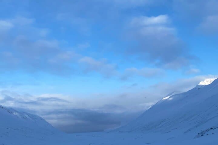 Snowshoeing and Storytelling in Héðinsfjörður — Two-Hour Winter Walk from Siglufjörður photo 2