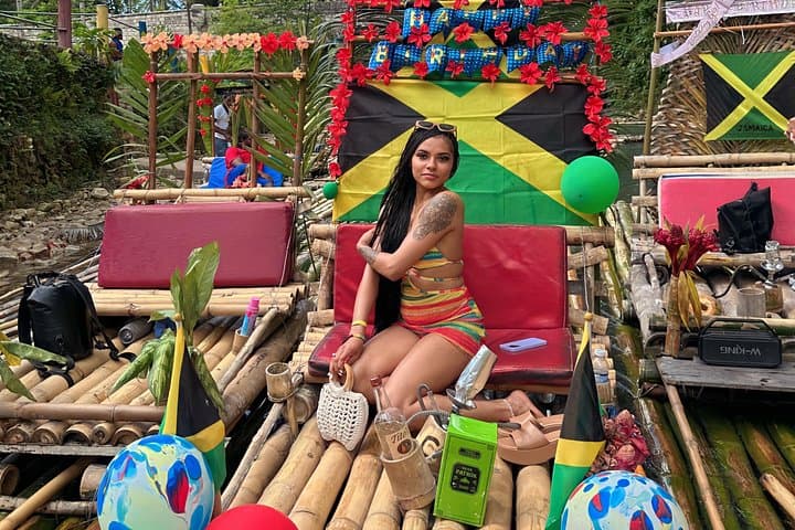 Montego Bay Bamboo Rafting and Limestone Foot Massage — Private River Raft Tour with Margaritaville Stop photo 1