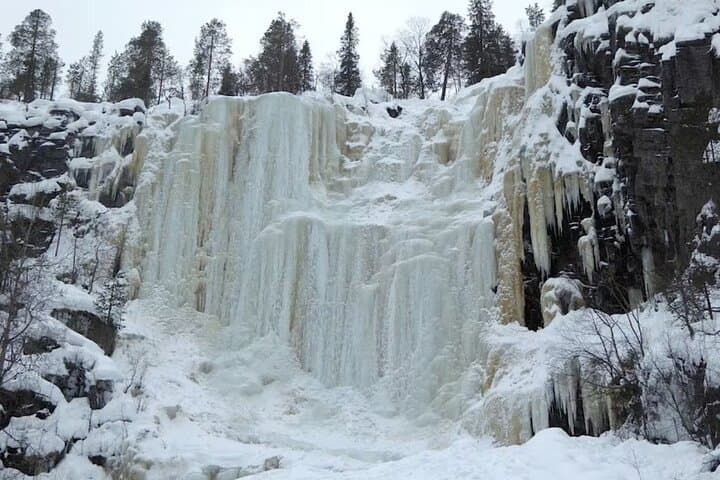 Korouoma Frozen Waterfalls Hike from Rovaniemi — Winter Canyon & Campfire Lunch photo 2
