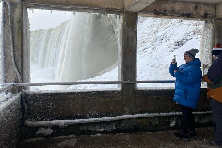 Niagara Falls Winter Wonder: Journey Behind the Falls & Skylon Tower Views photo 3