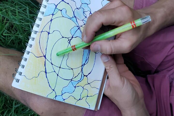 Private Stress-Relief Drawing Class in San Jose — Mindful Art Reset
