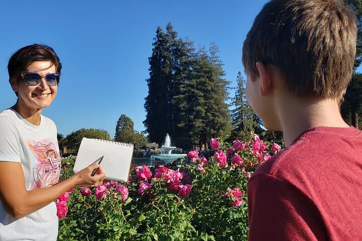 Private Stress-Relief Drawing Class in San Jose — Mindful Art Reset photo 3