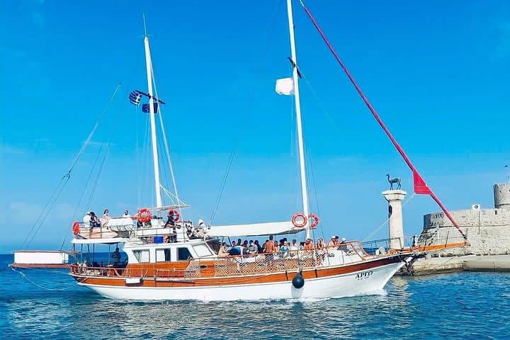Full-Day Boat Cruise to Ithaka: Swim Stops, Vathi Port & Hidden Beaches photo 2
