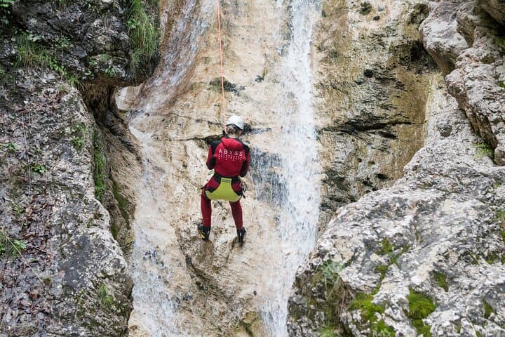 Fratarica Canyon Canyoning: 4-Hour Slides, Jumps & Rappels in Triglav National Park photo 3