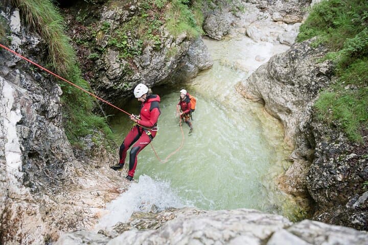 Fratarica Canyon Canyoning: 4-Hour Slides, Jumps & Rappels in Triglav National Park
