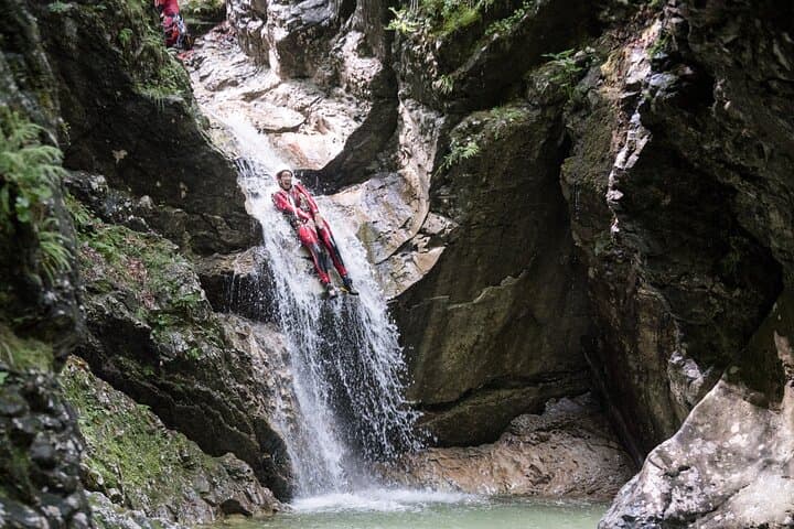 Fratarica Canyon Canyoning: 4-Hour Slides, Jumps & Rappels in Triglav National Park photo 2