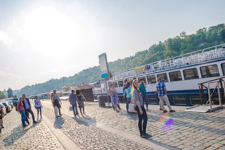 Evening Vltava Dinner Cruise Past Prague Castle and Charles Bridge photo 3