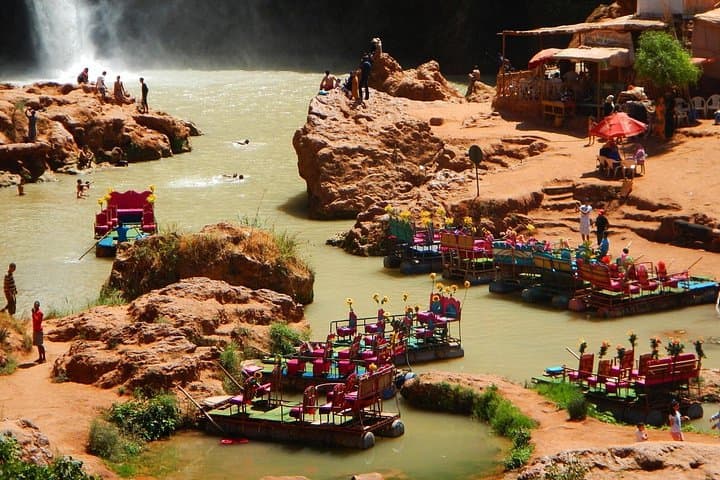 Full-Day Marrakech to Ouzoud Waterfalls Tour with Boat Crossing
