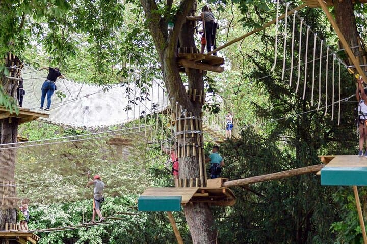 Chartres Treetop Adventure Course: Two-Hour High‑Ropes Challenge Near Chartres photo 3
