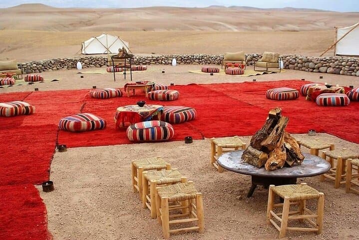 Agafay Desert Quad Ride and Starry Moroccan Dinner — Evening Adventure from Marrakech