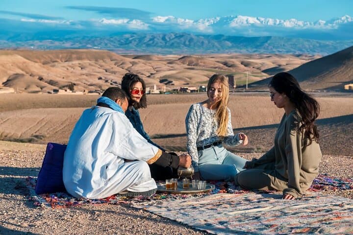 Agafay Desert Quad Ride and Starry Moroccan Dinner — Evening Adventure from Marrakech photo 5