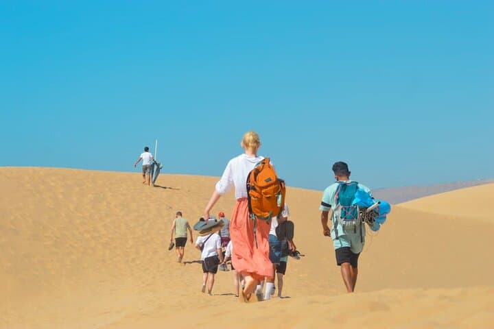 Sunset Sandboarding Near Agadir: Timlaline Dunes Tour with Mint Tea photo 3
