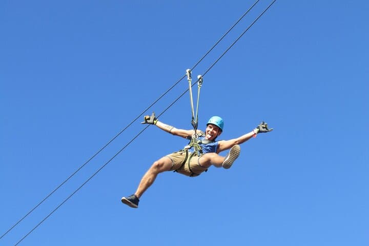 Zipline Canopy and Catamaran Cruise from Ocho Rios: Snorkel, Sail and Soar Over Jamaica photo 2