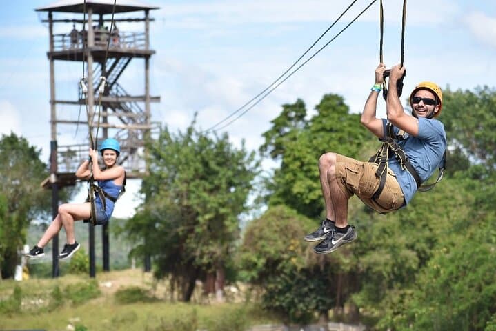 Zipline Canopy and Catamaran Cruise from Ocho Rios: Snorkel, Sail and Soar Over Jamaica photo 5