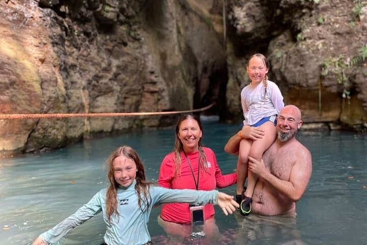 La Leona Waterfall Hike, Cliff Jumps & Hot Springs Day Trip from Playa Flamingo