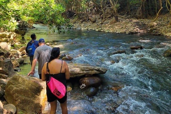 La Leona Waterfall Hike, Cliff Jumps & Hot Springs Day Trip from Playa Flamingo photo 2