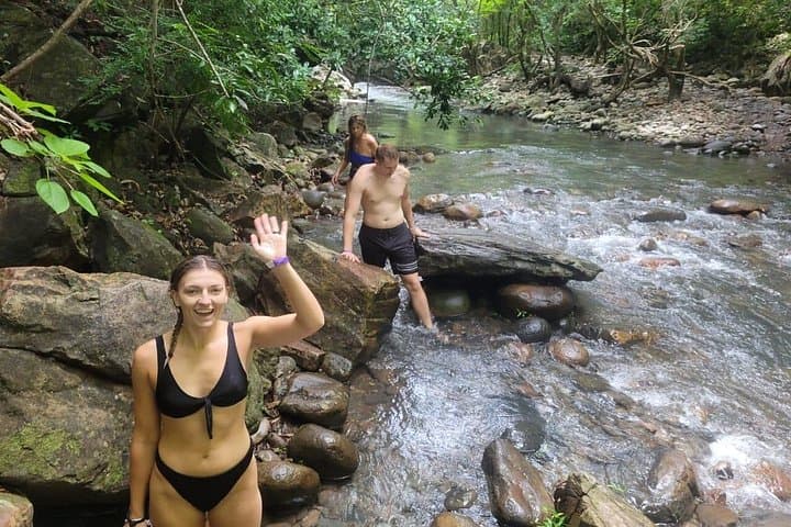 La Leona Waterfall Hike, Cliff Jumps & Hot Springs Day Trip from Playa Flamingo photo 4